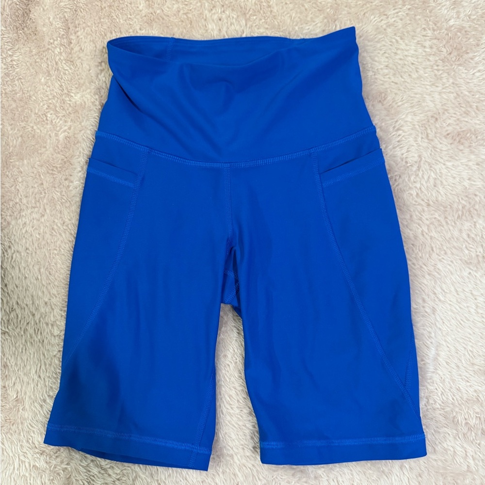 🟠🟠Old Navy Blue Women's Powersoft Bike Shorts